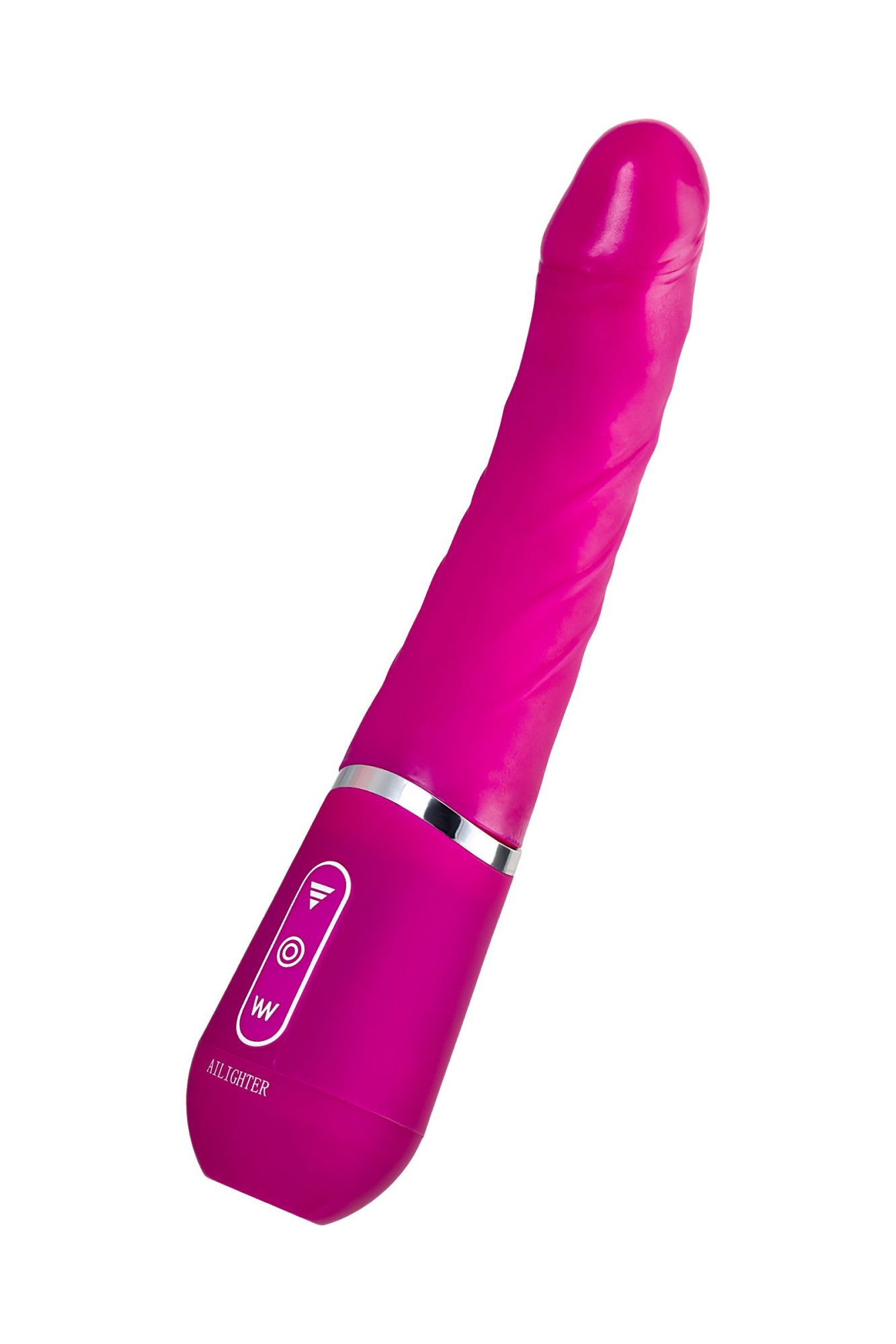 нереалистичный вибратор ailighter smart telescopic lover, tpe, розовый, 27,1 см. в Воронеже