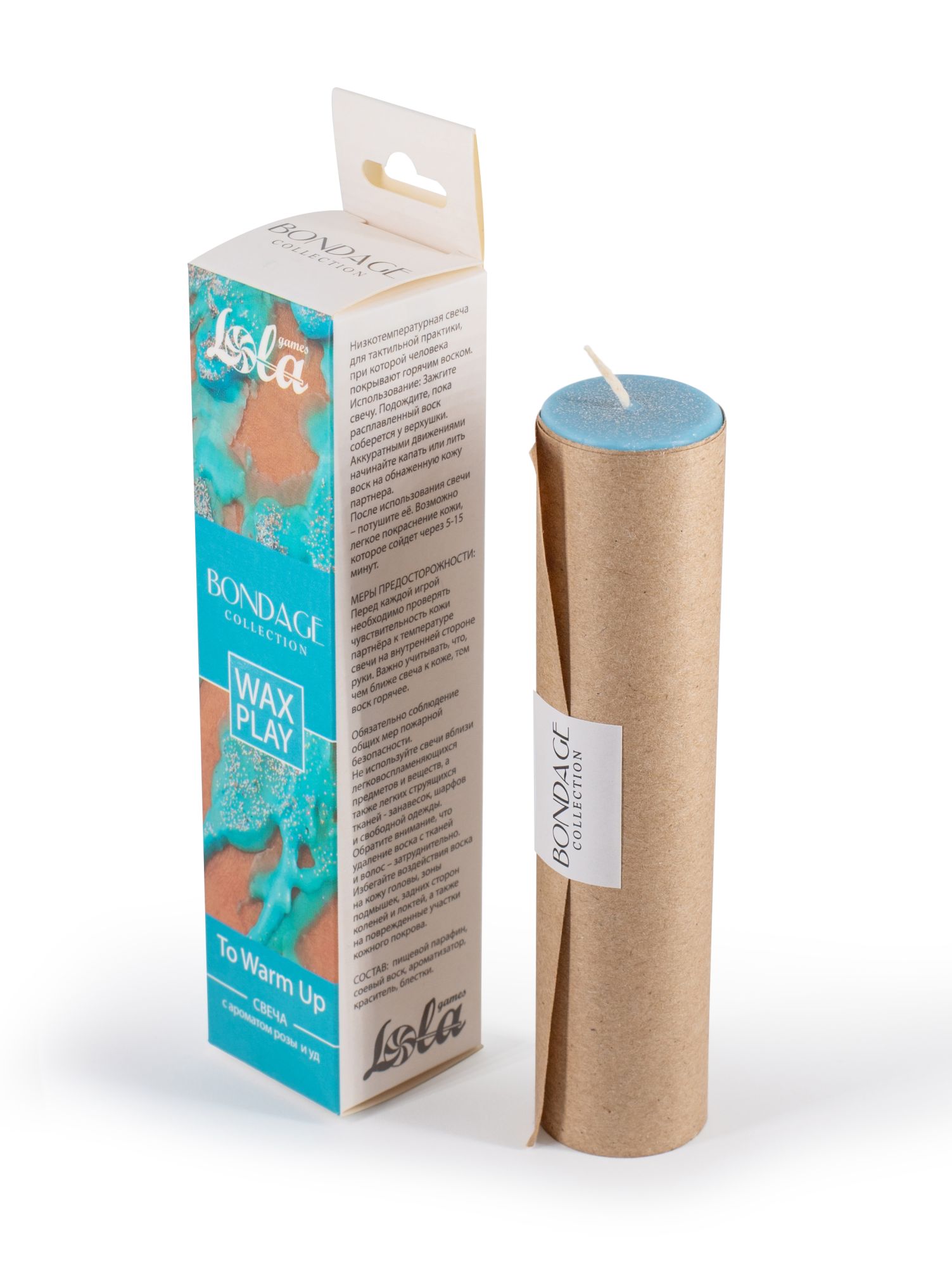 свеча для wax play bondage to warm up 1066-01lola в Воронеже