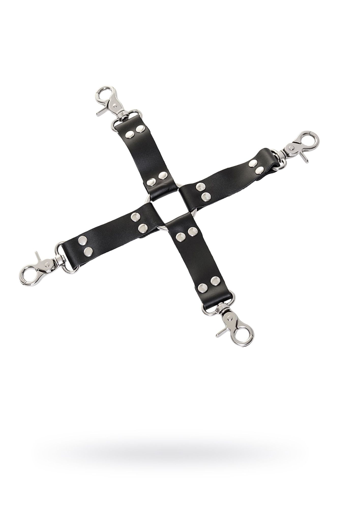 переходник бондажный toyfa theatre, кожанный, черный в Воронеже