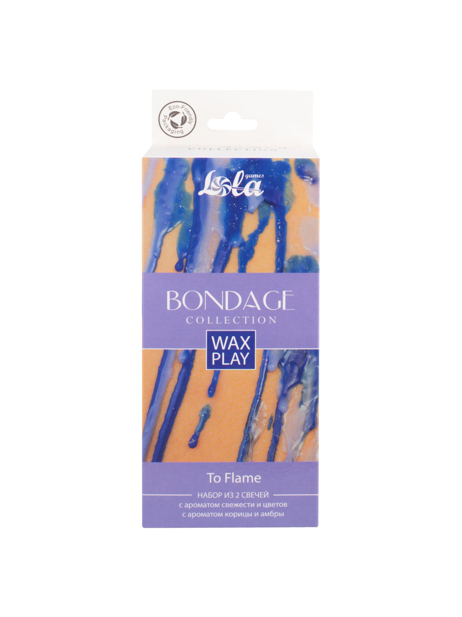 набор из 2 wax play свечей bondage to flame 1067-02lola в Воронеже