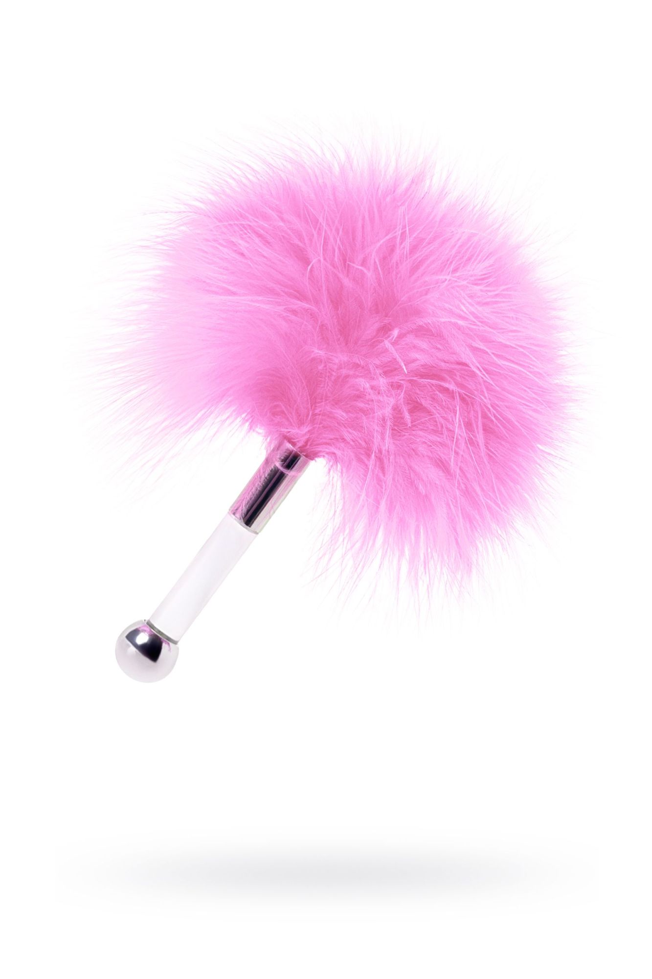 щекоталка toyfa theatre, пух, розовая в Воронеже