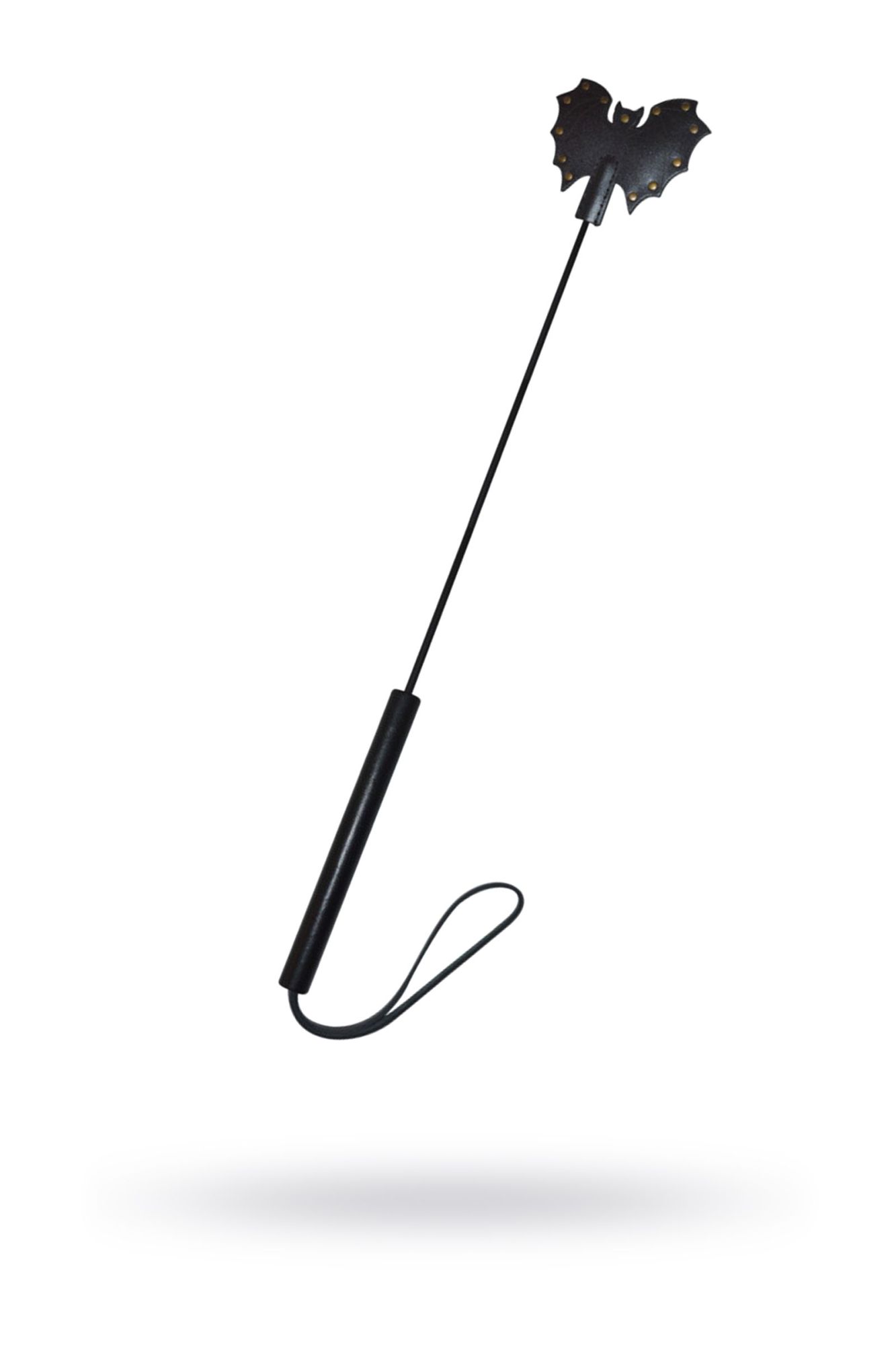 стек sitabella «летучая мышь», кожа, чёрный, 63 см в Воронеже