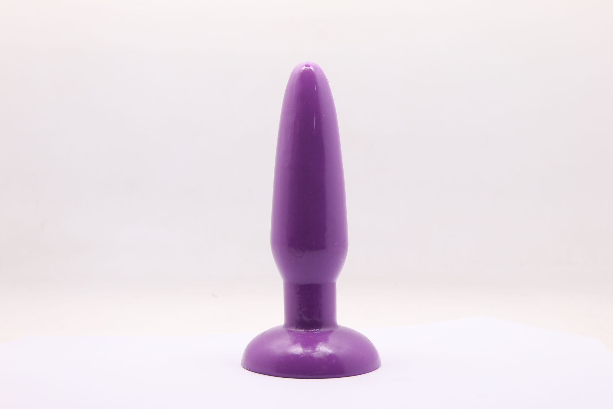 анальная пробка с присоской 3,7 см purple bi-017001r в Воронеже