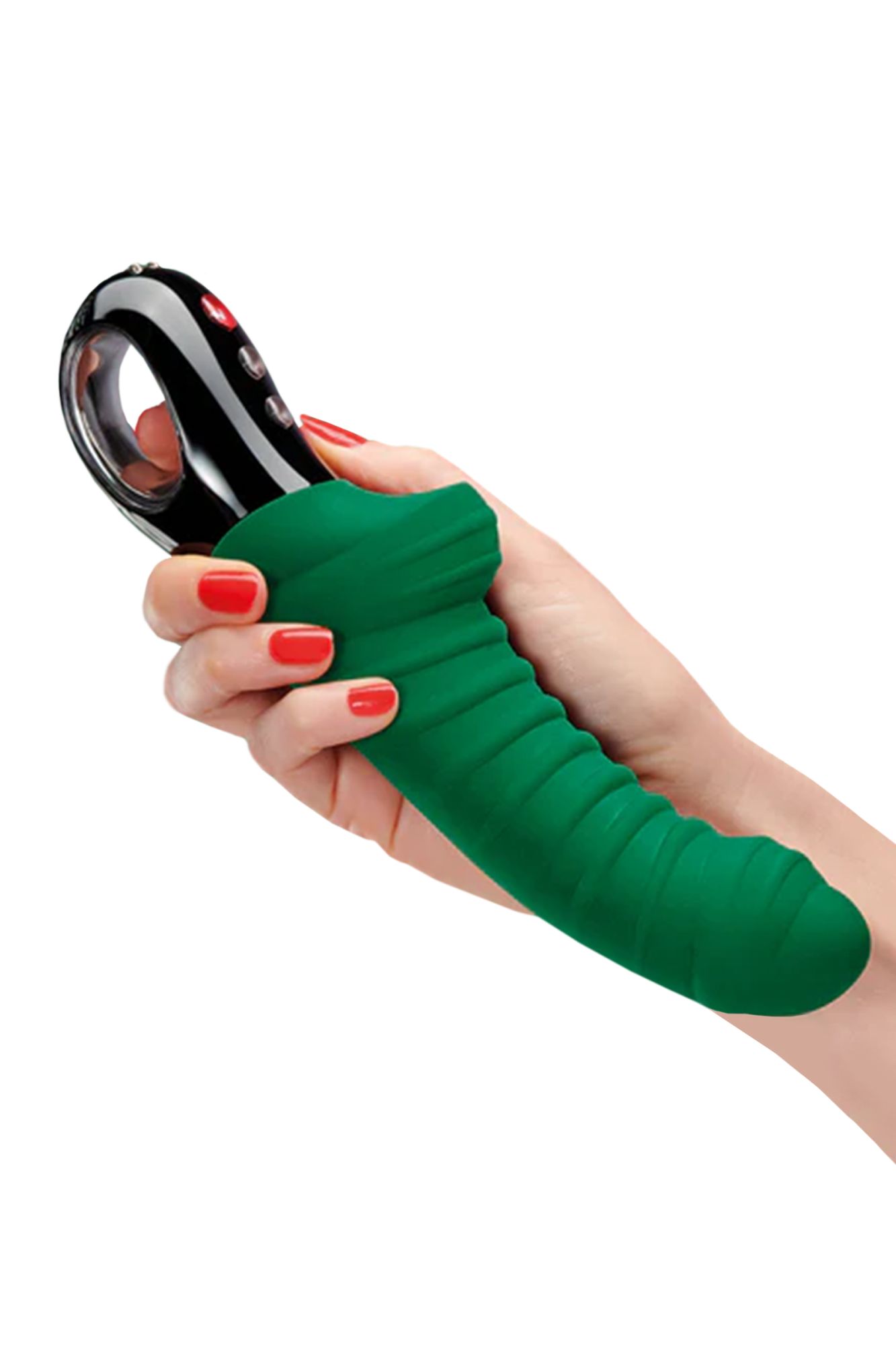 вибратор fun factory tiger, силикон, изумрудный, 23 см в Воронеже