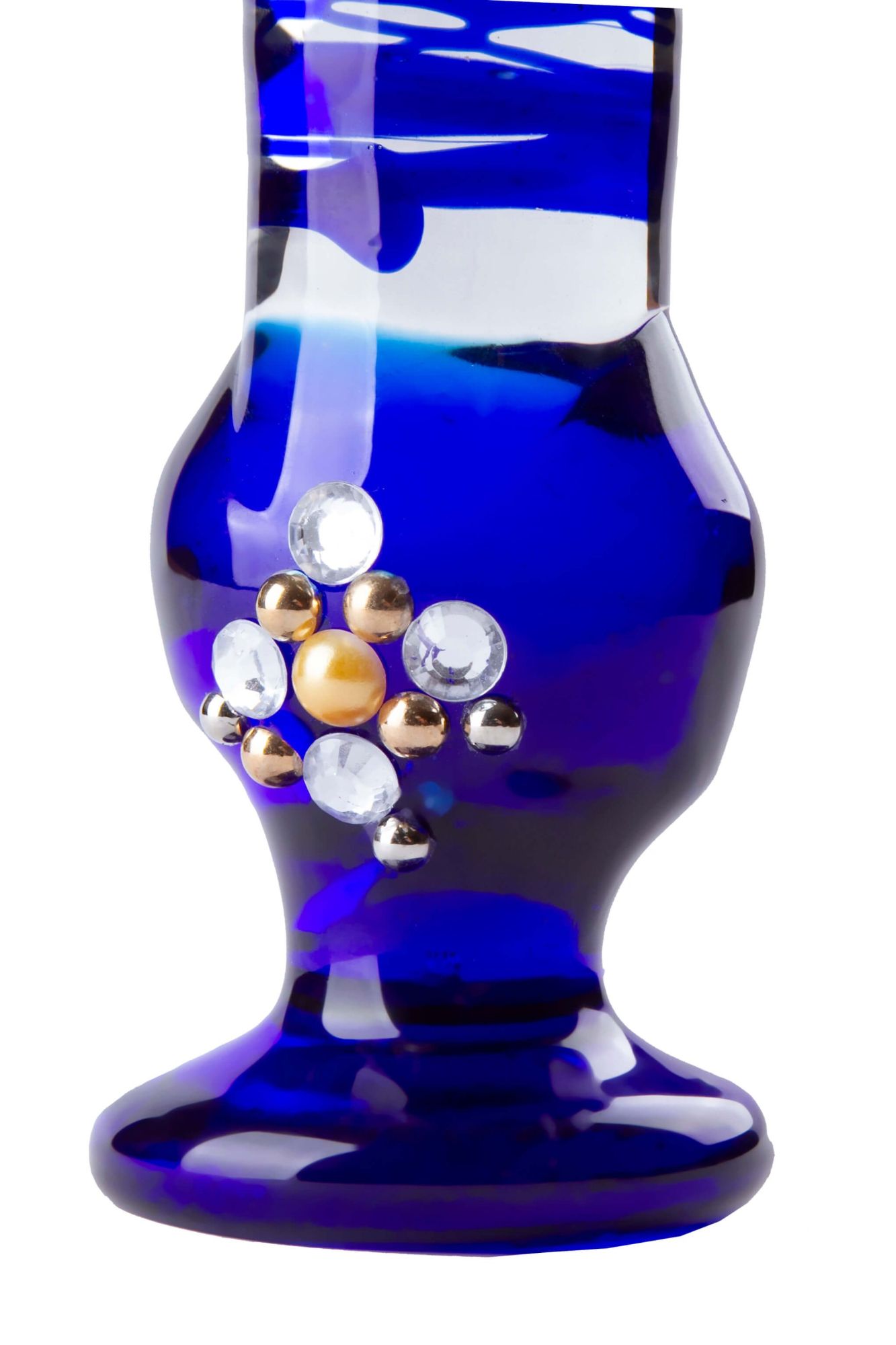 массажер стеклянный синий в Воронеже