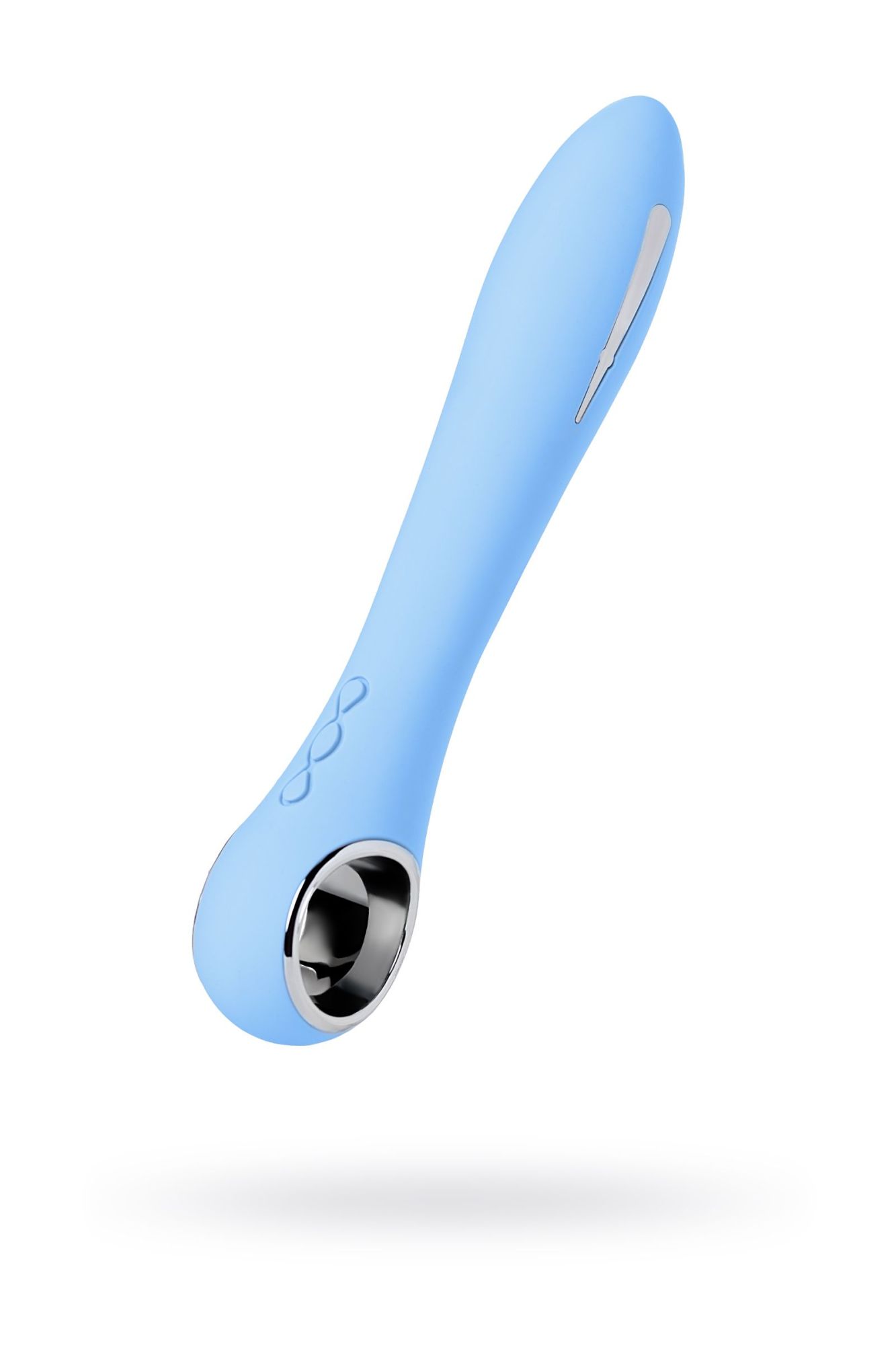 вибратор с электростимуляцией physics galvani vibe, силикон, голубой, 21 см в Воронеже