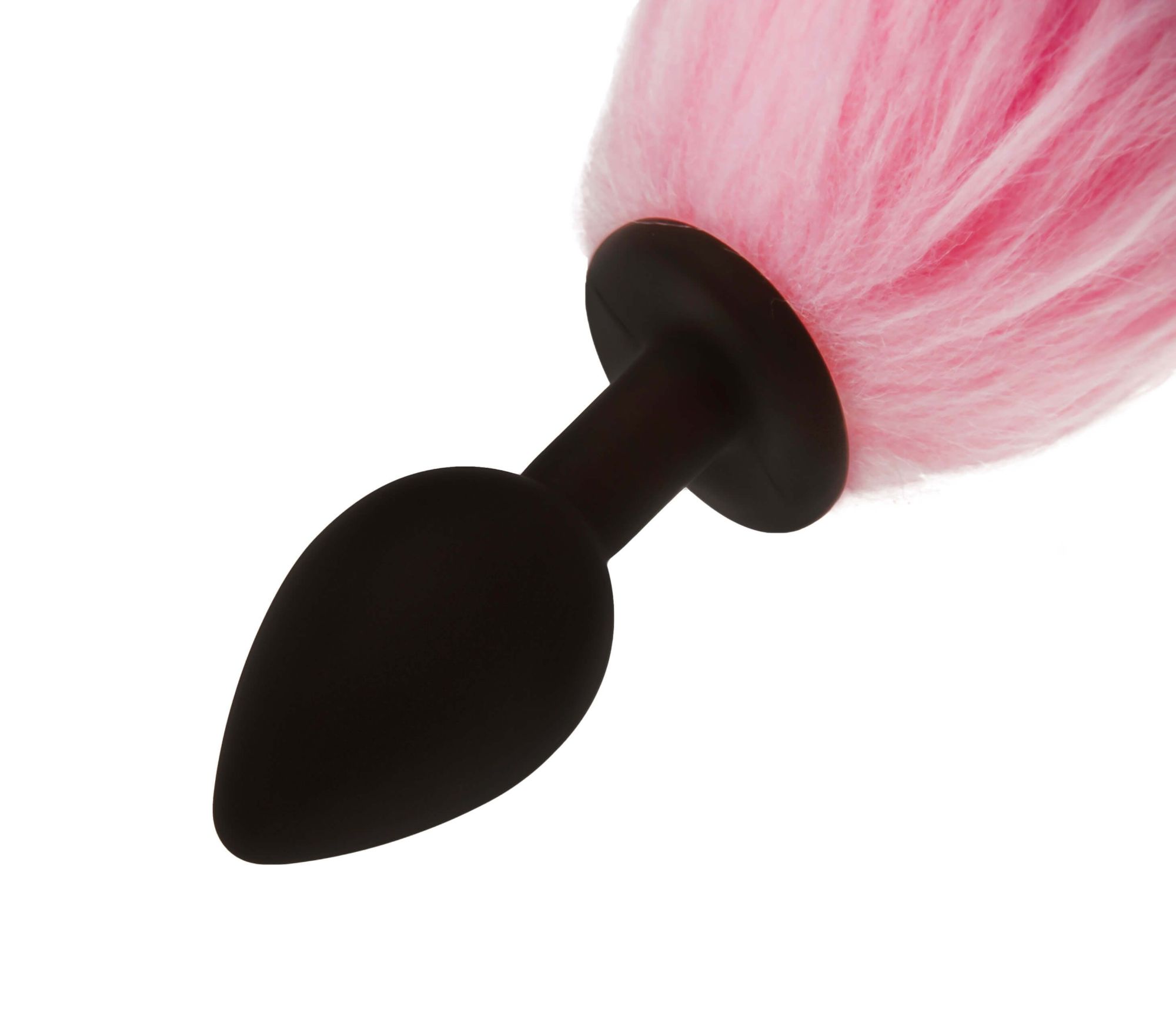 led пробка с длинным хвостом силиконовая, розовая в Воронеже