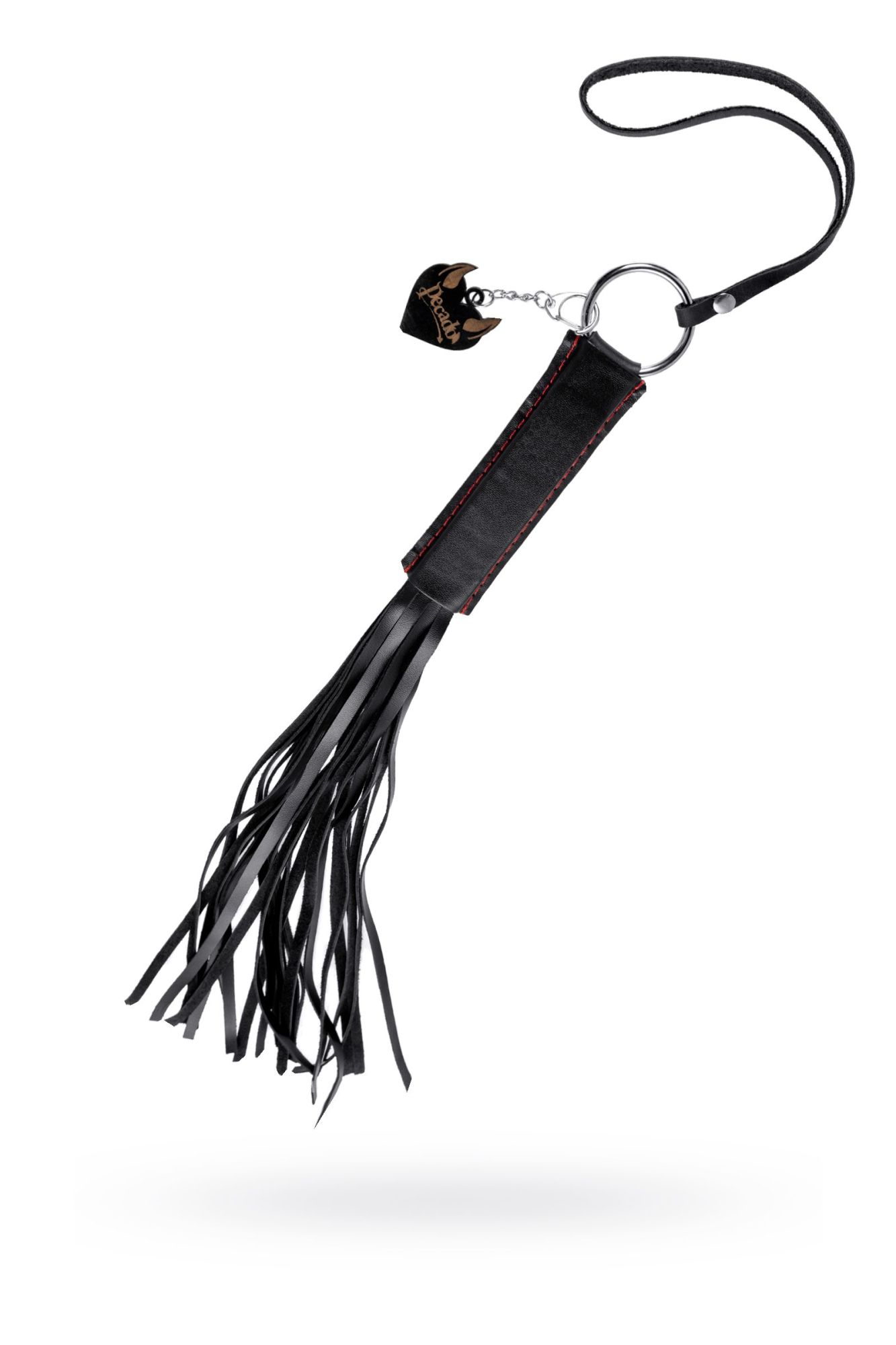 плеть pecado bdsm, «классическая», натуральная кожа, чёрная в Воронеже