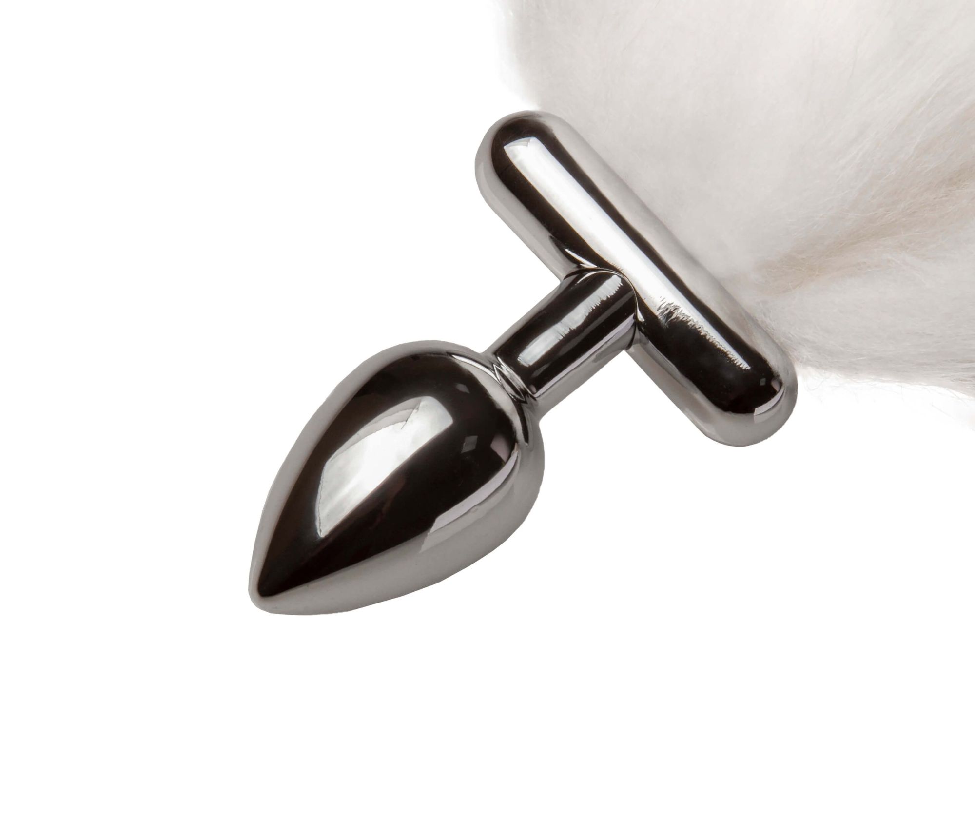 led пробка c длинным хвостом металлическая, белая в Воронеже