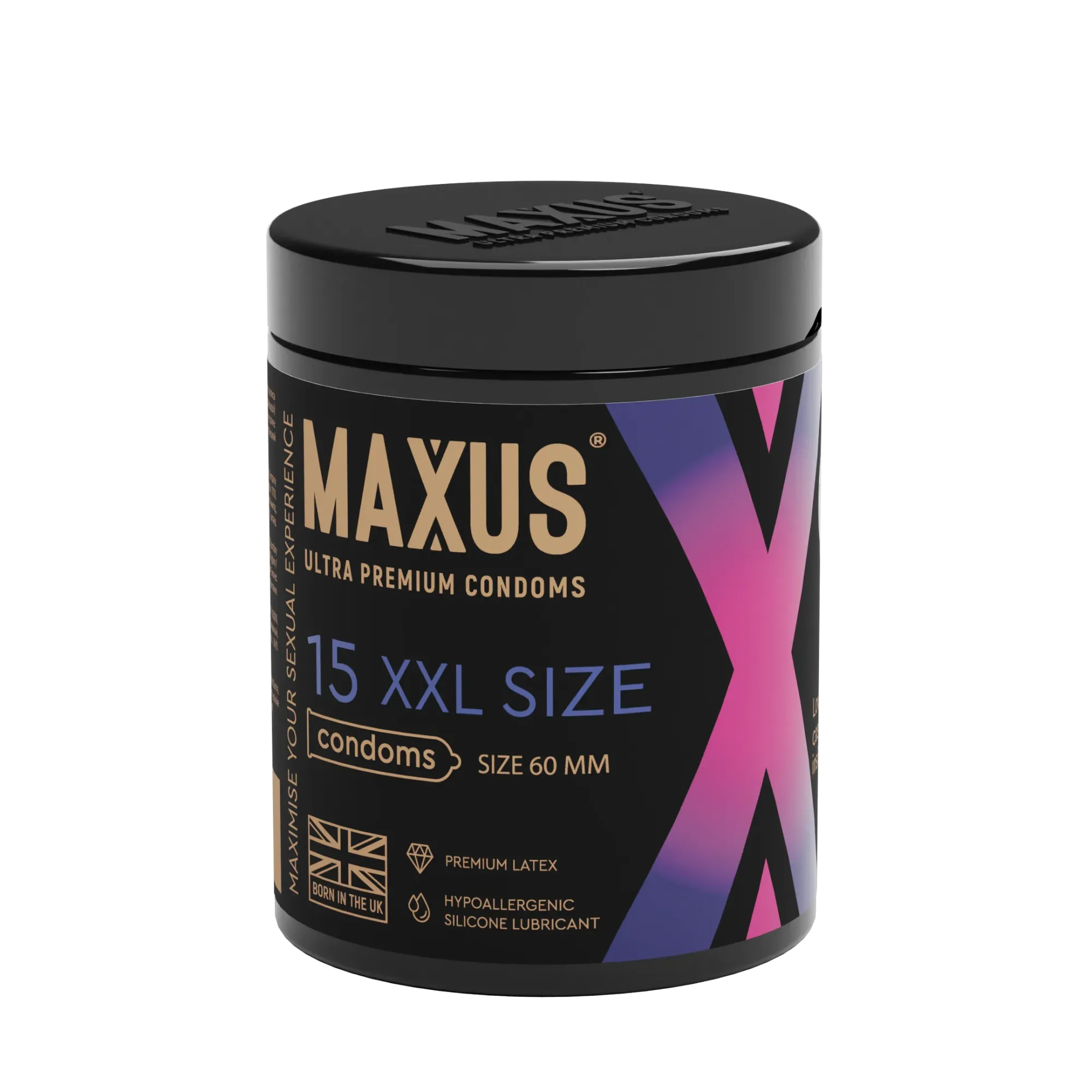 Презервативы MAXUS XXL 15шт. гладкие, увеличенные в Воронеже