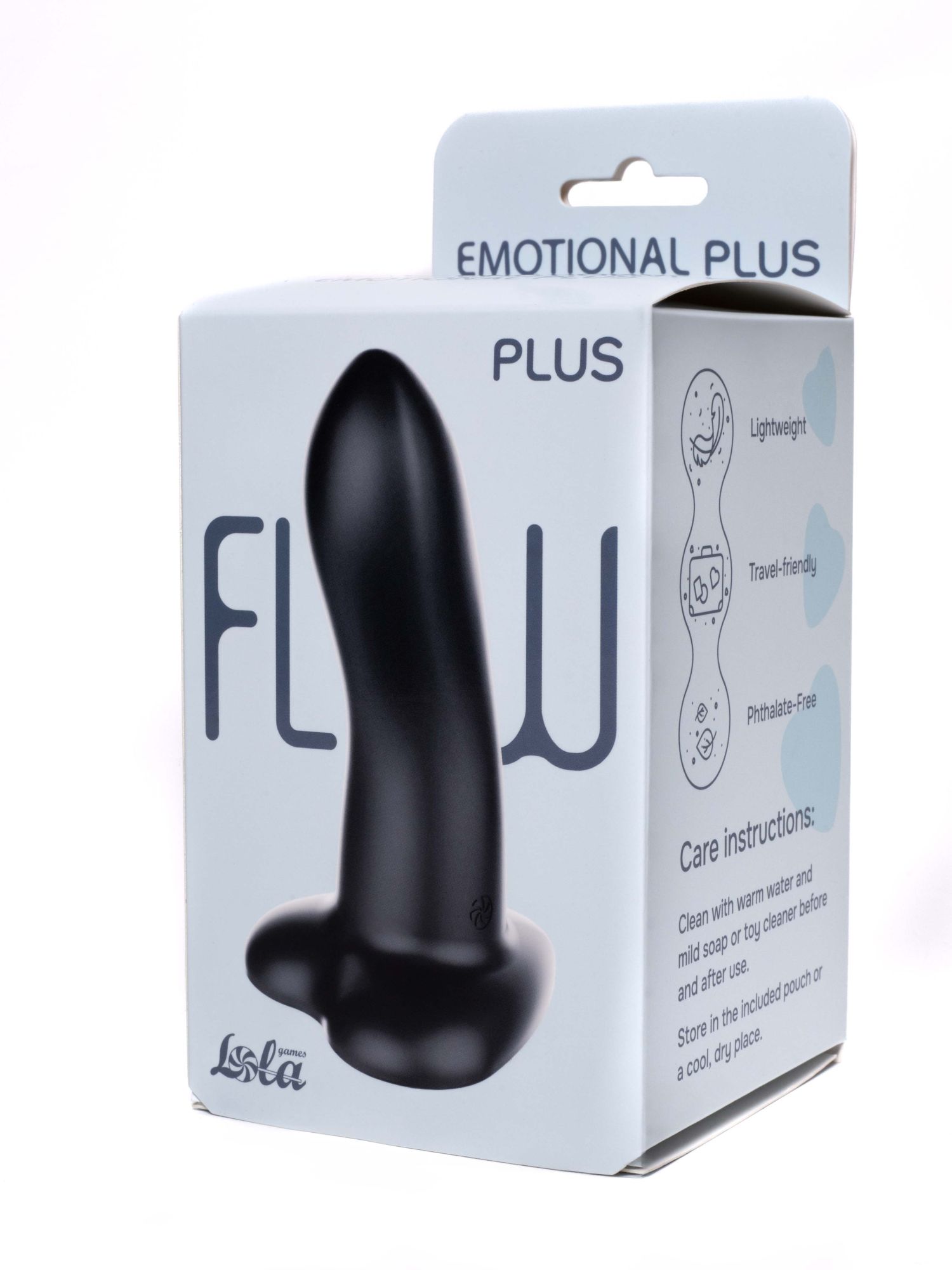 нереалистичный дилдо emotional plus black 2044-04lola в Воронеже