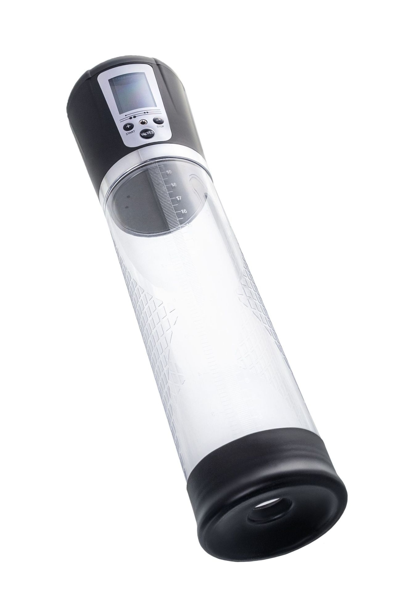 автоматическая помпа для пениса sexus men expert alrik, abs-пластик, черная, 29 см в Воронеже