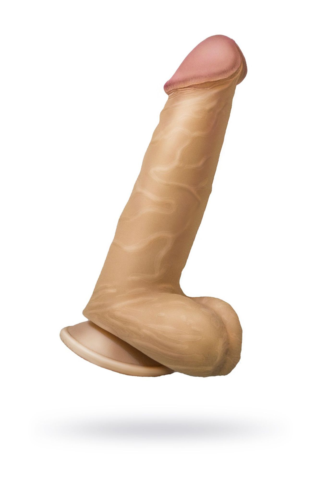 фаллоимитатор неоскин на присоске human copy lovetoy, tpr, телесный, 17 см в Воронеже