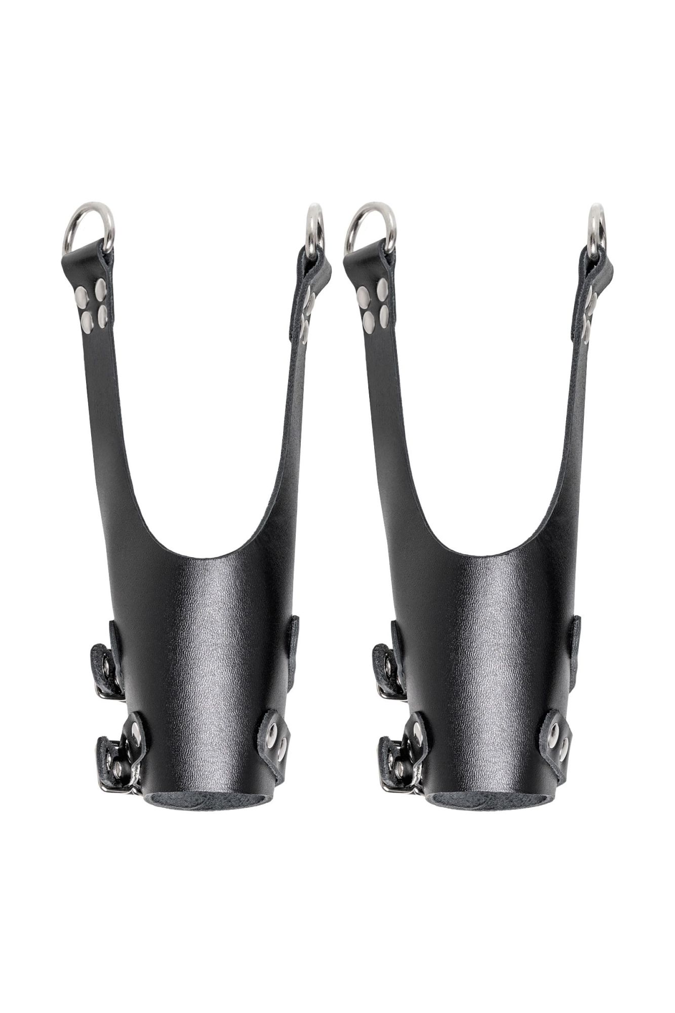 подвес pecado bdsm, «грубый» с люверсами, натуральная кожа, чёрный в Воронеже