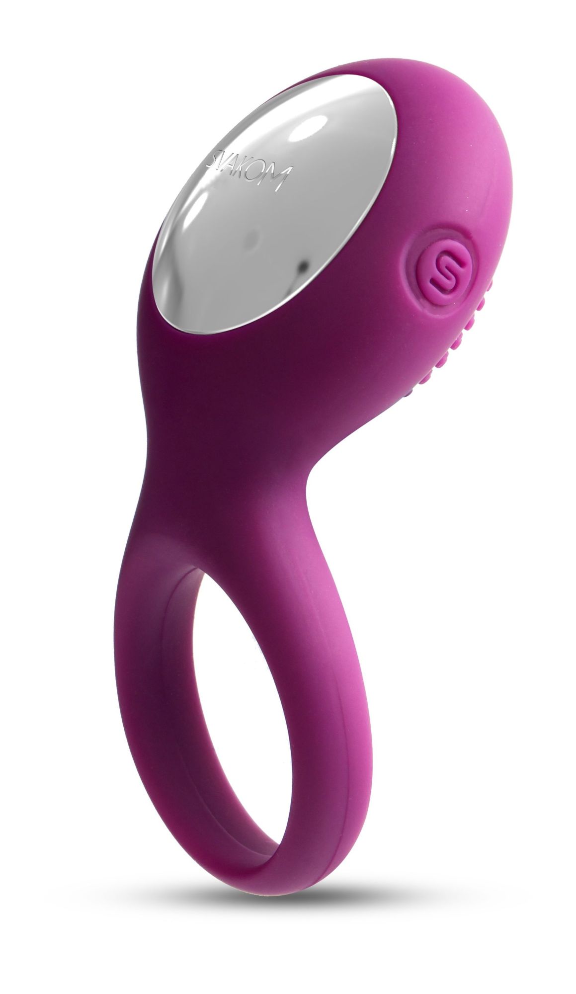 виброкольцо со стимулятором svakom tyler, фиолетовое в Воронеже
