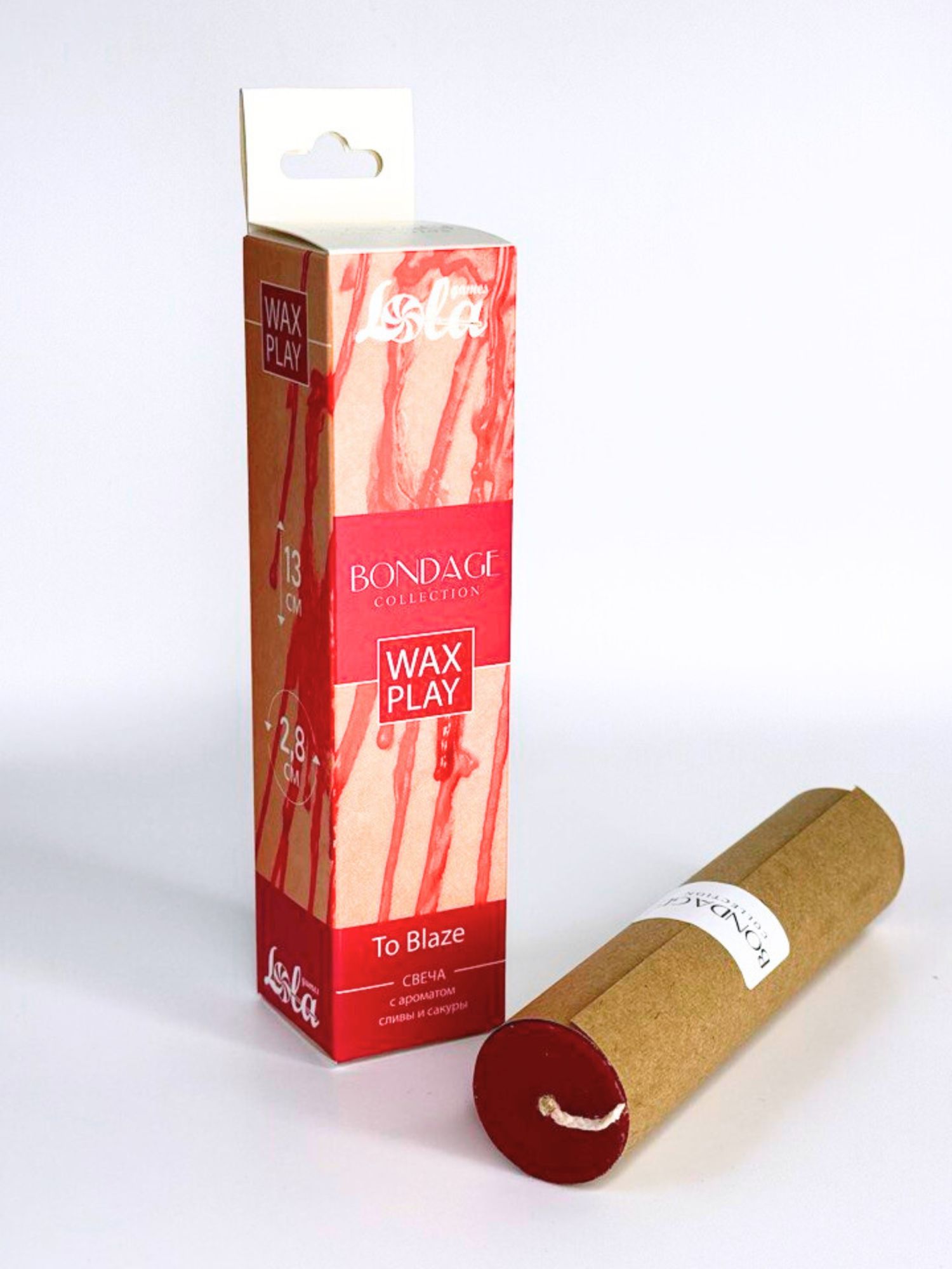 свеча для wax play bondage to blaze 1066-02lola в Воронеже