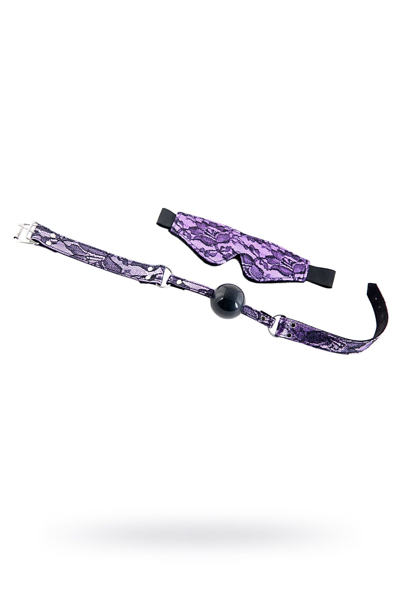 кружевной набор toyfa marcus (маска и кляп), розовый в Воронеже