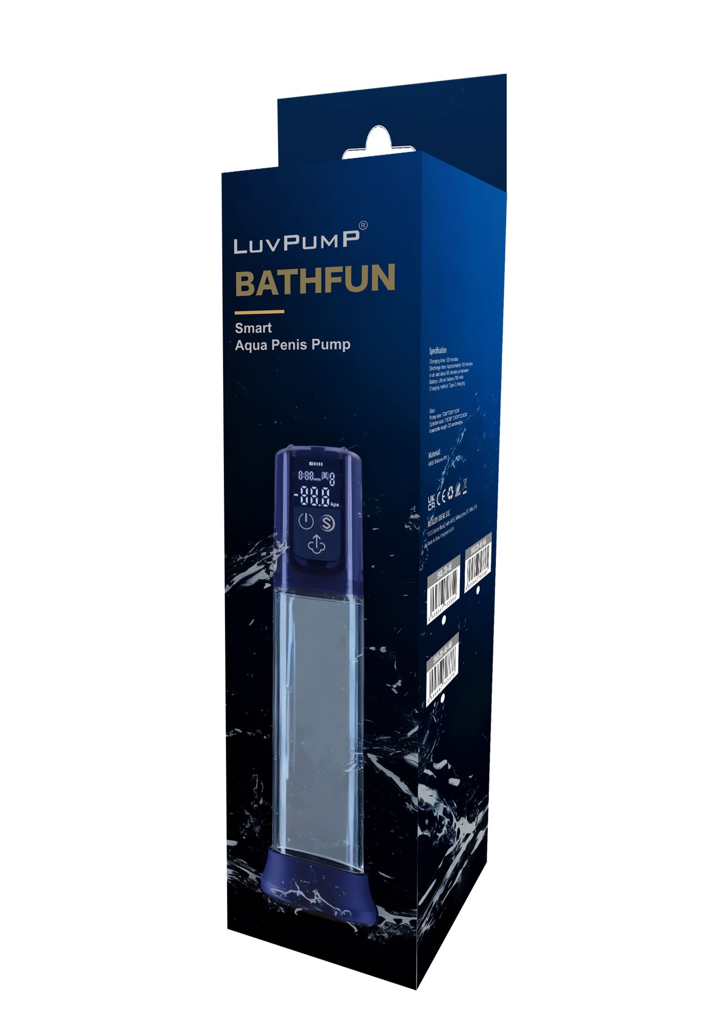 вакуумная помпа realov bathfun pro ai aqua penis pump zd-65-ka в Воронеже